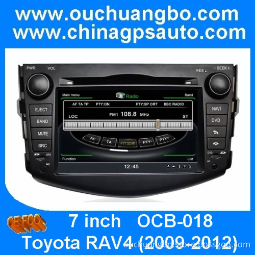 Ouchuangbo Car Radio DVD for Toyota RAV4 (2009-2012) S100 Platform 3G Wifi Bluetooth Audio